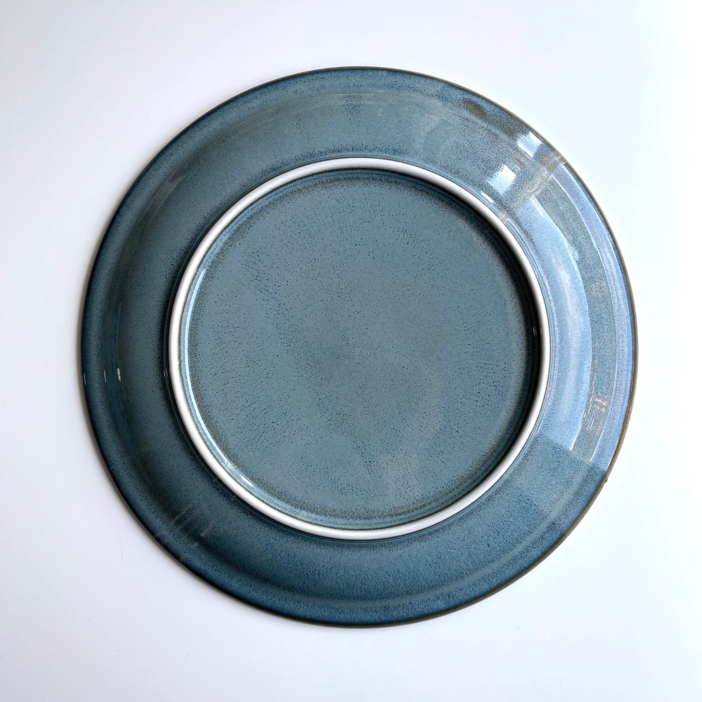 Mino ware Plate L - Green