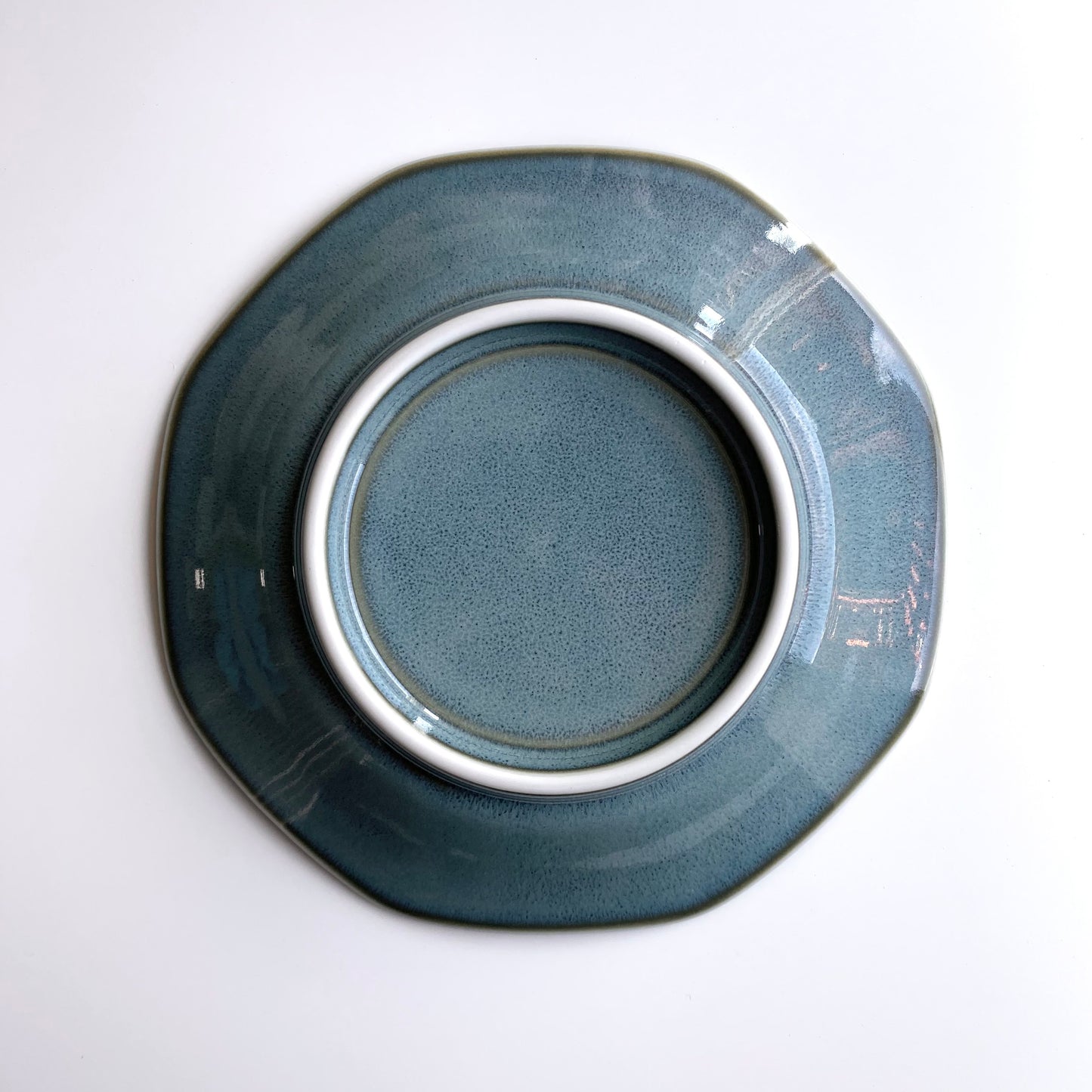 Mino ware Plate Octagon