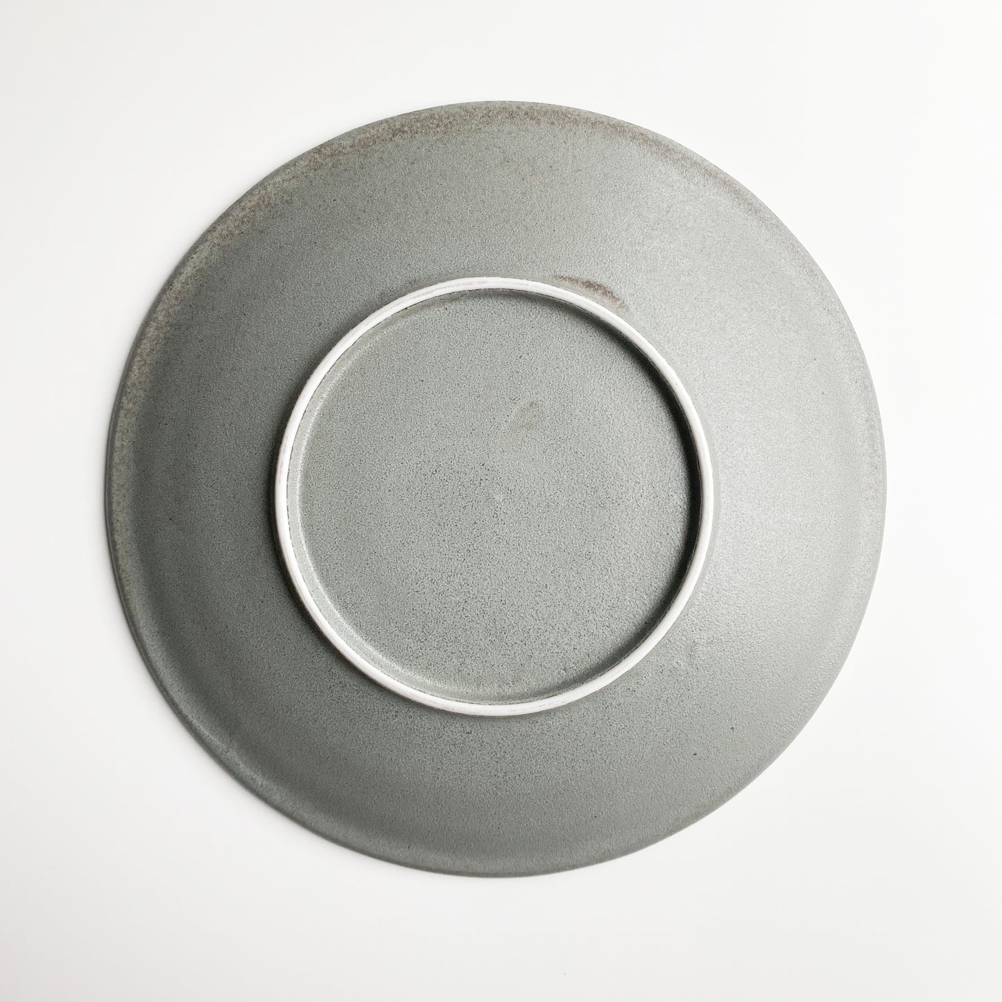 Mino ware Plate M - Linker Gray