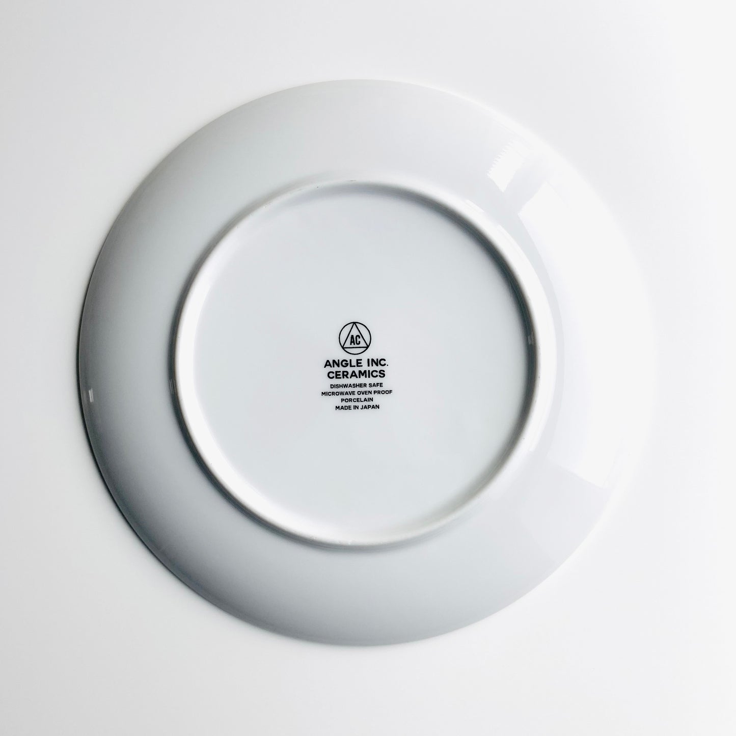 Mino ware Plate M - GL BLACK DOG