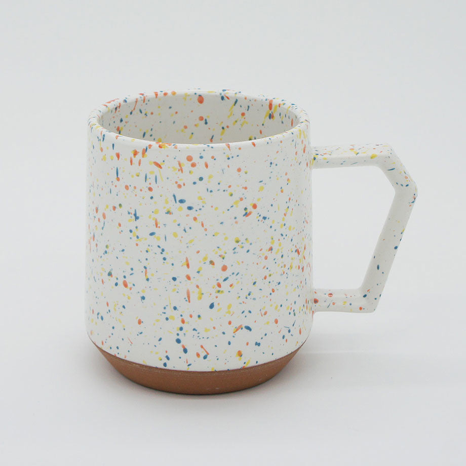 Mug - CHIPS SPLASH White-Orange