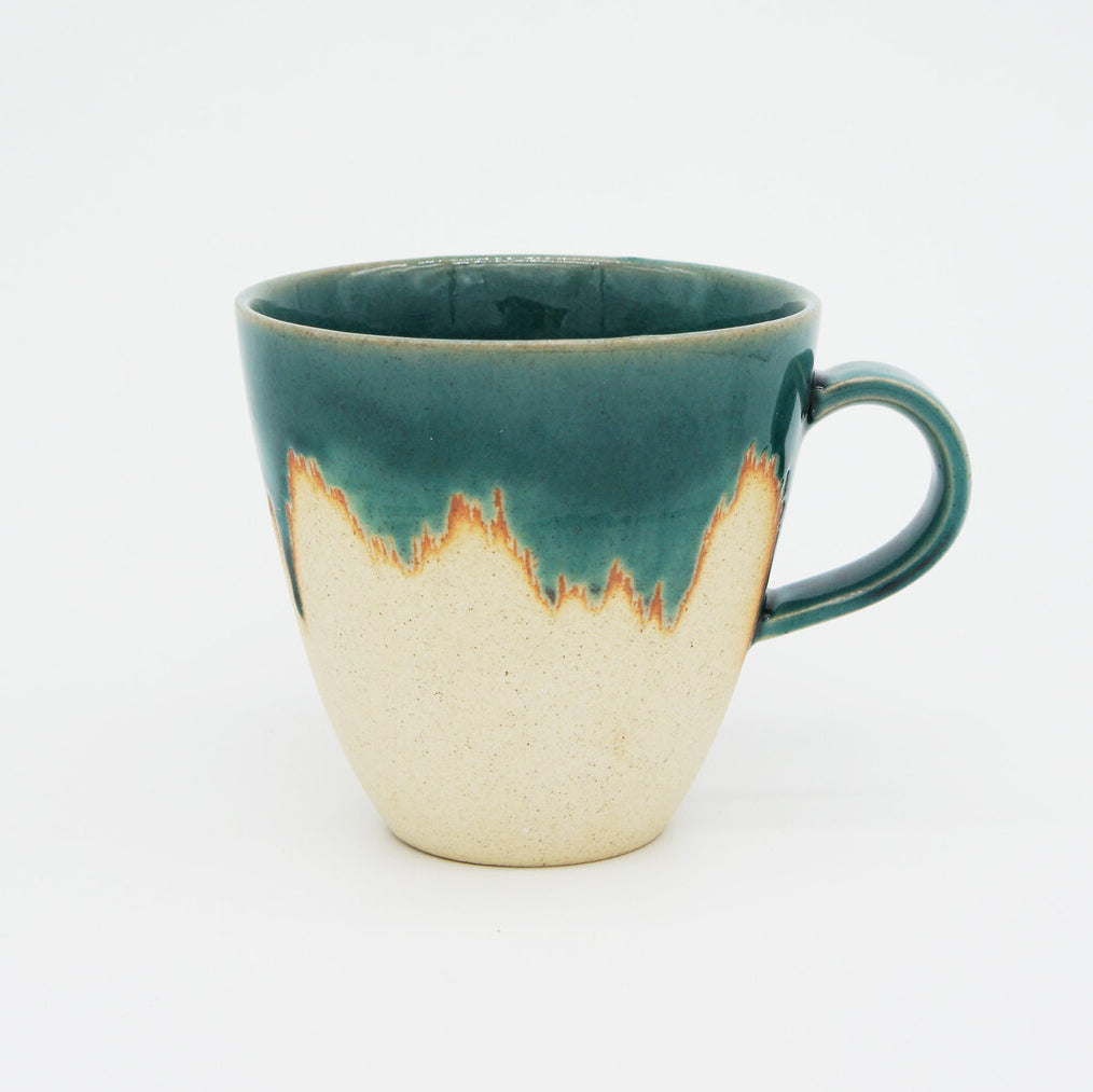Mug - Glossy Pottery - Turkey Blue