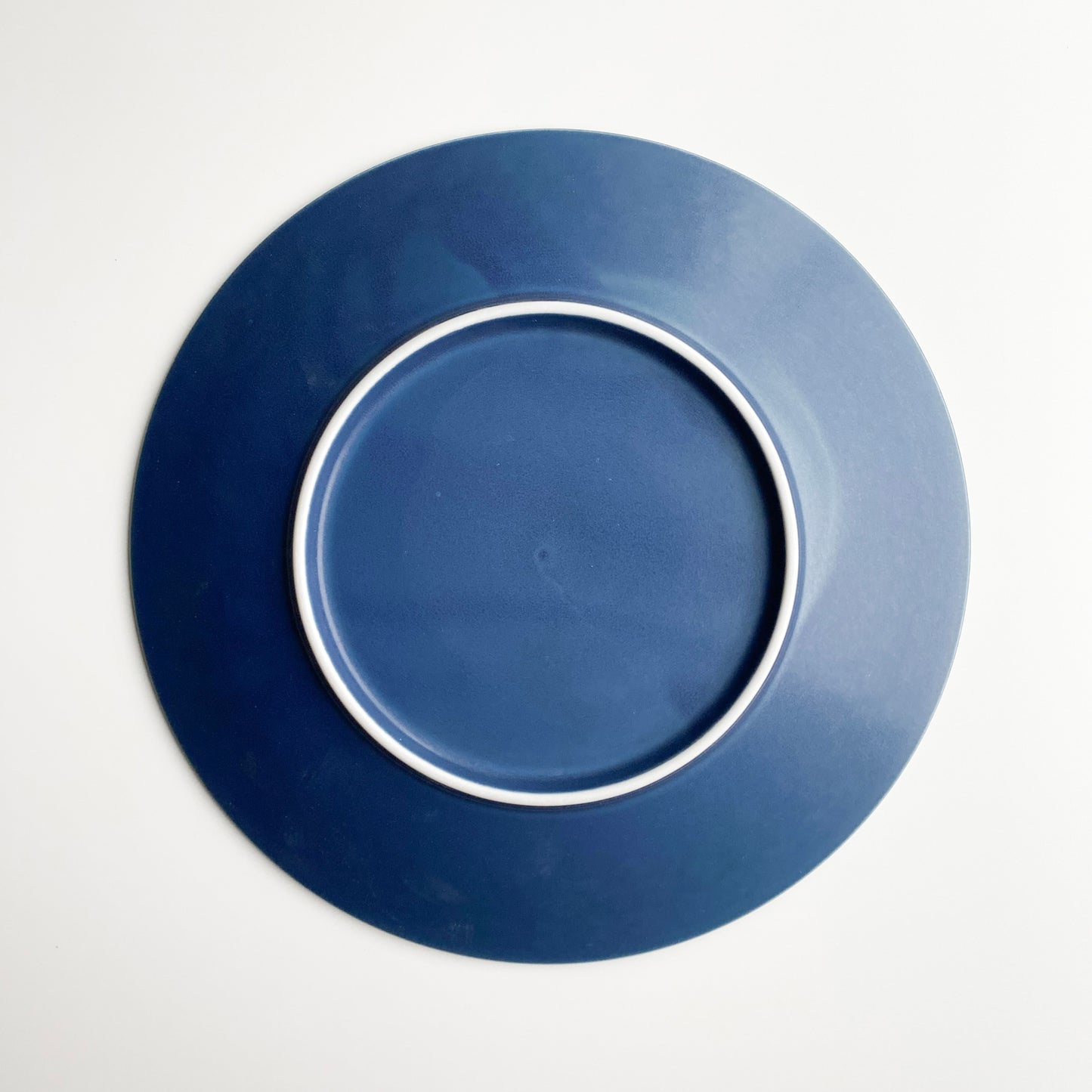 Mino ware Plate L - Navy