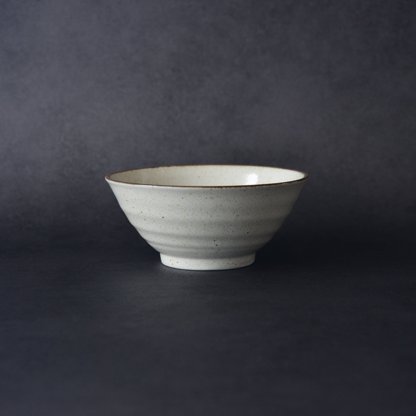 Mino ware Rice Bowl L - White