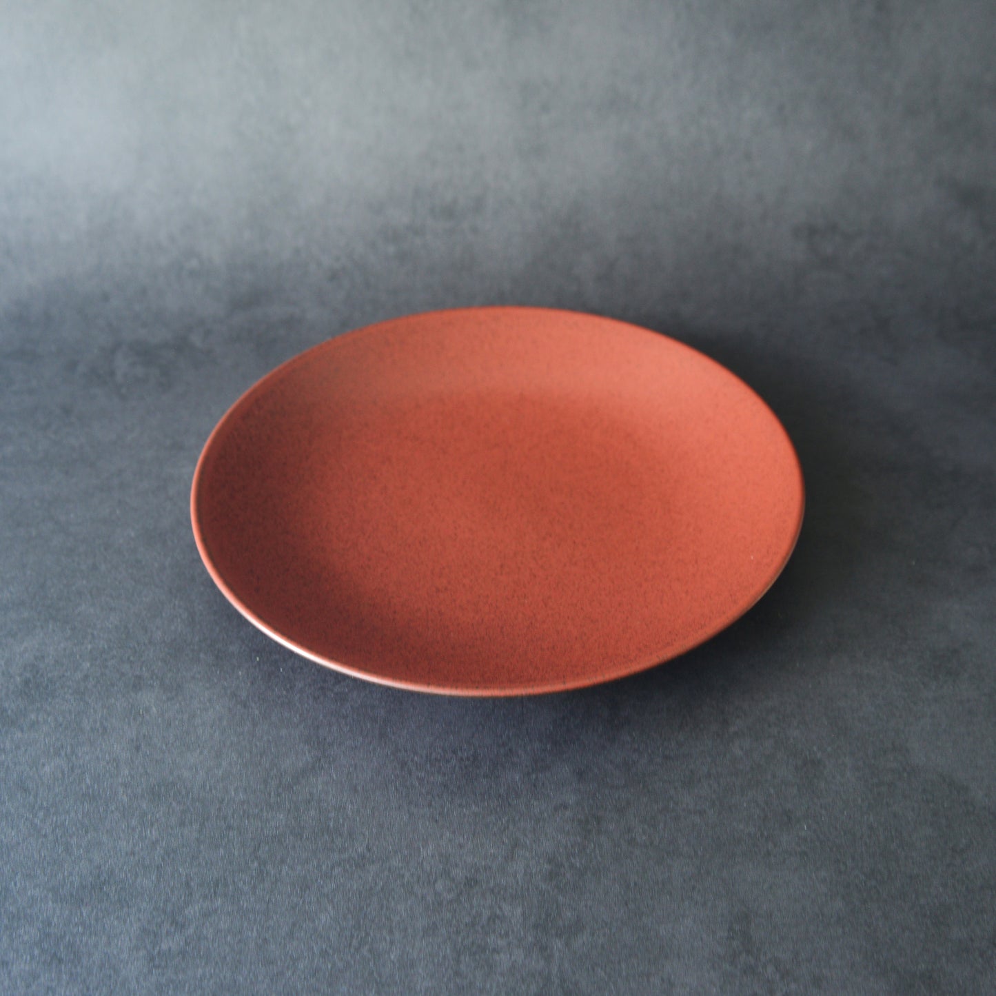 Mino ware Plate Set - Scarlet Red - 4 Pieces