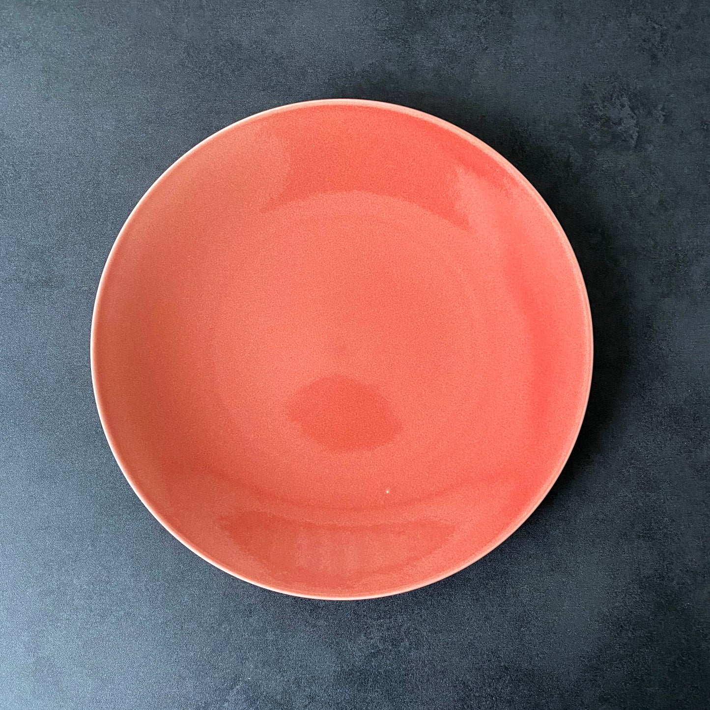 Crimson Dusk – Mino ware 27cm Plate