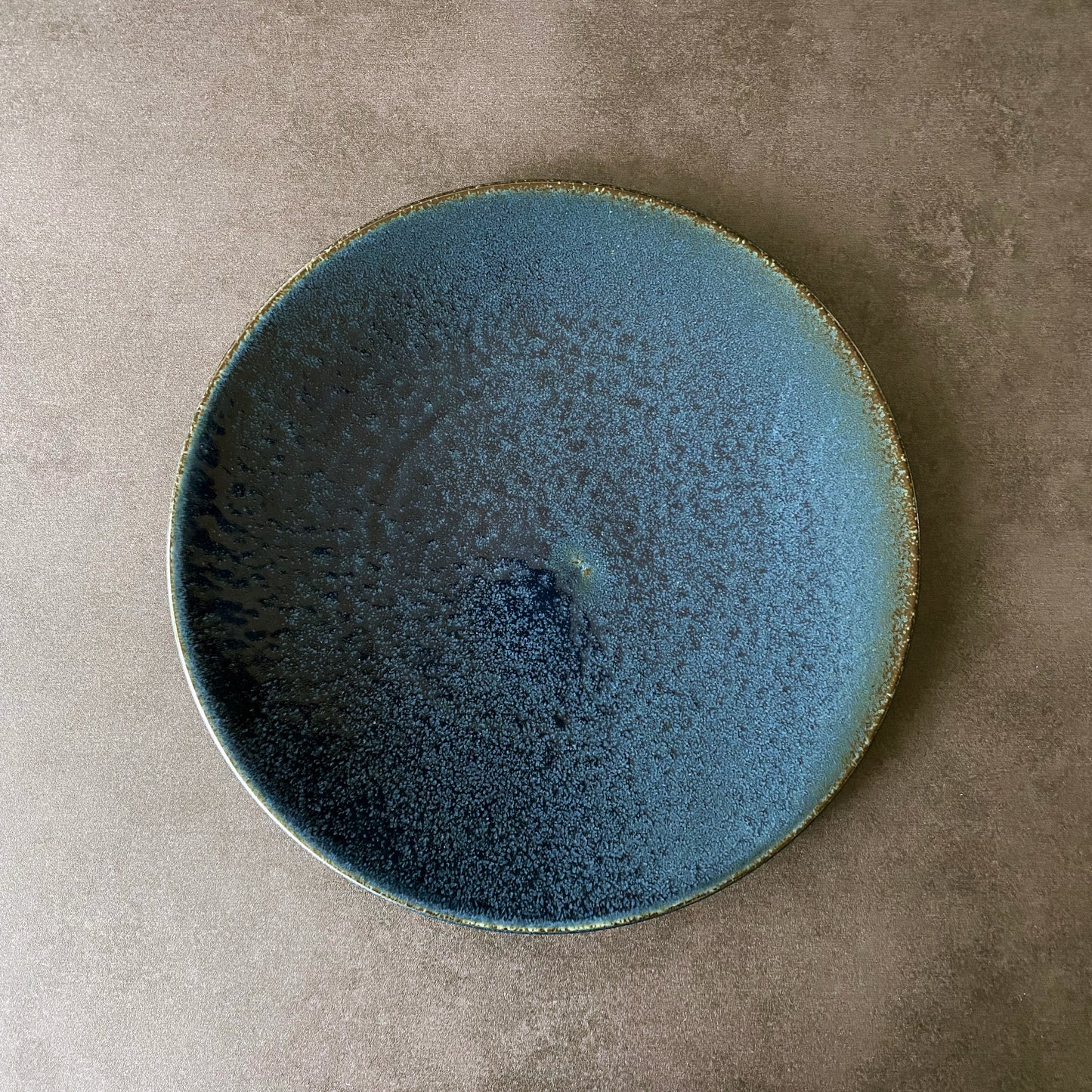 Ocean Deep – Mino Ware Plate 27cm