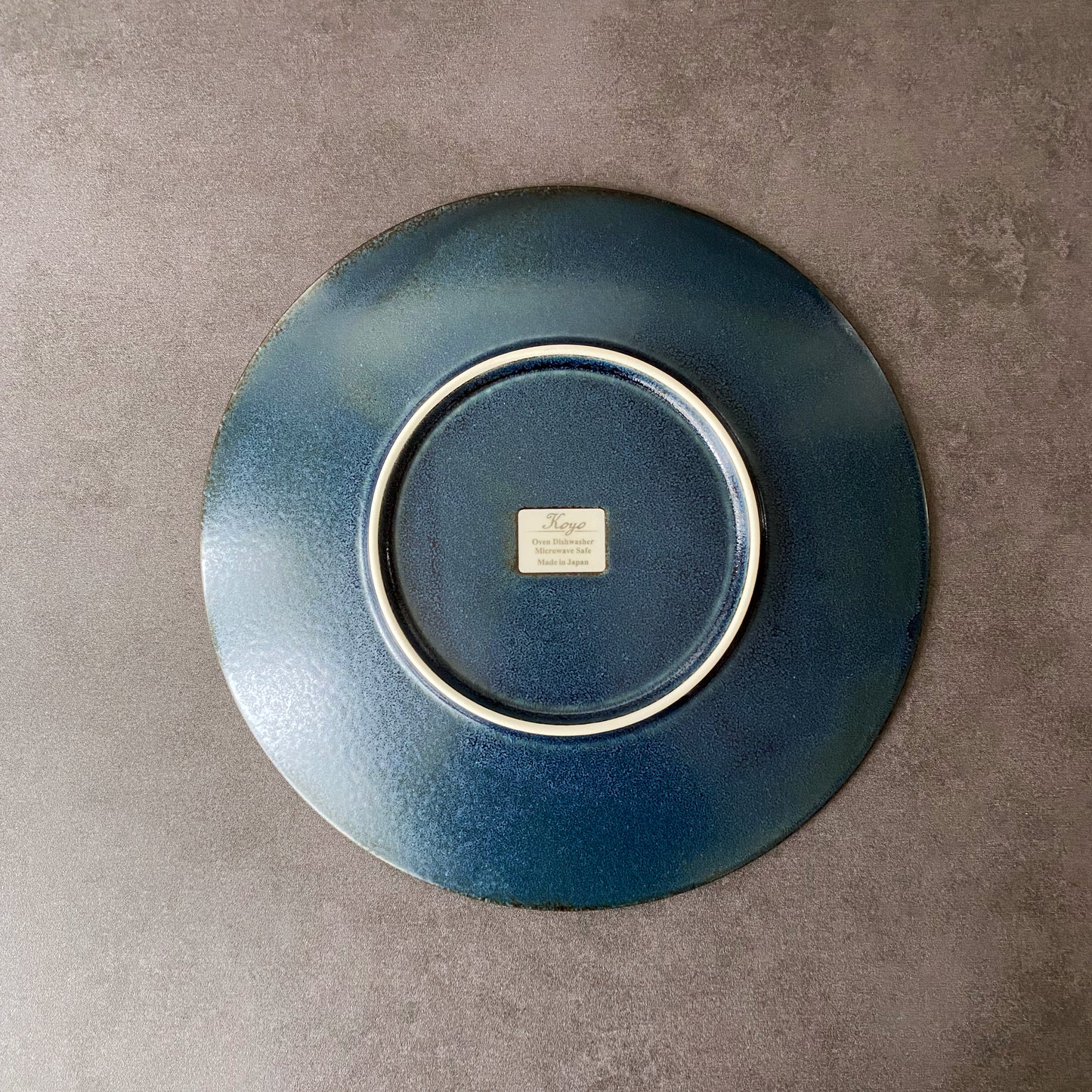 Ocean Deep – Mino Ware Plate 27cm