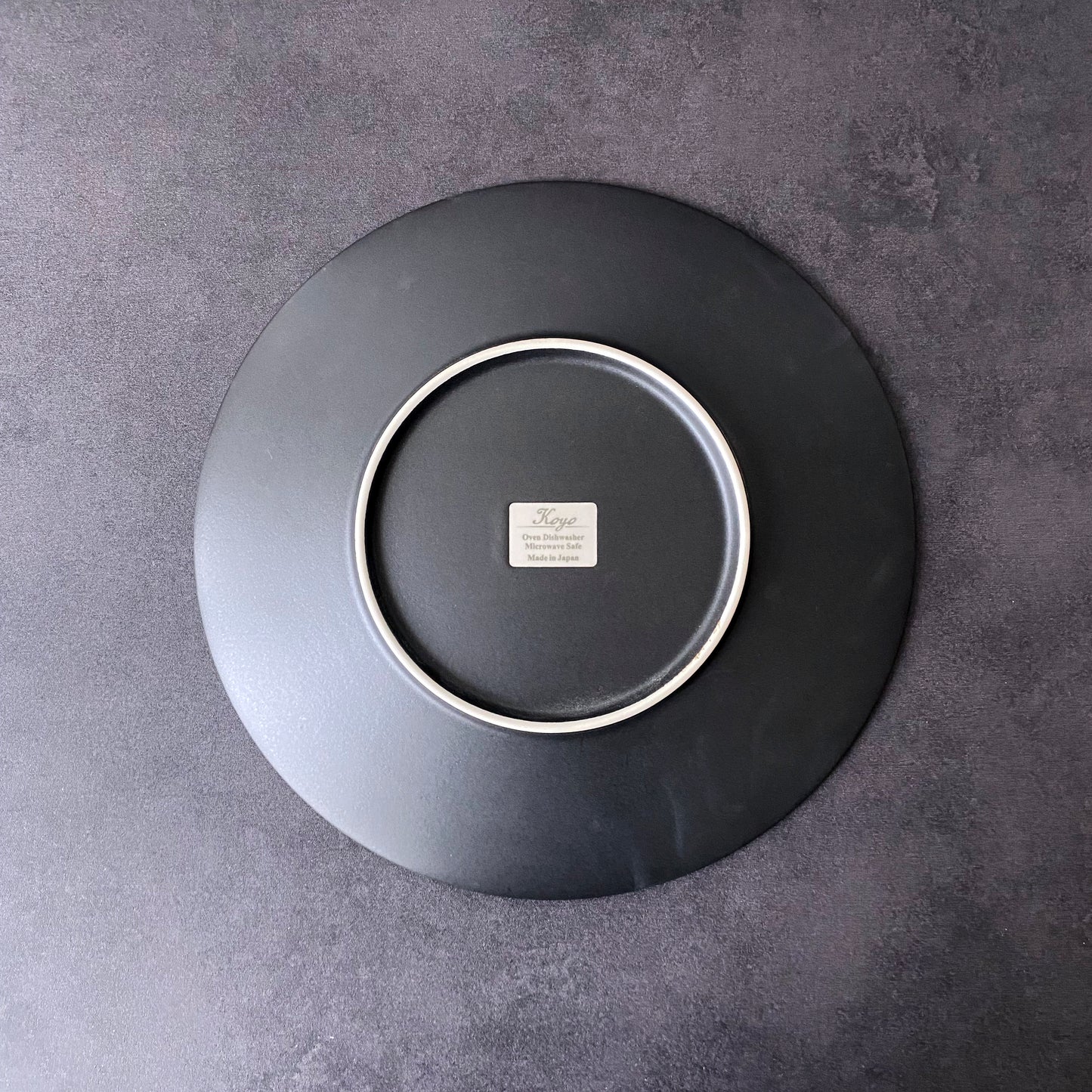 Midnight Facet – Mino ware 27cm