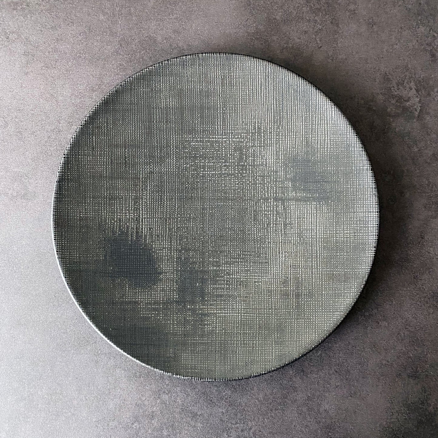 Onyx Whisper – Mino ware 27.5cm Plate