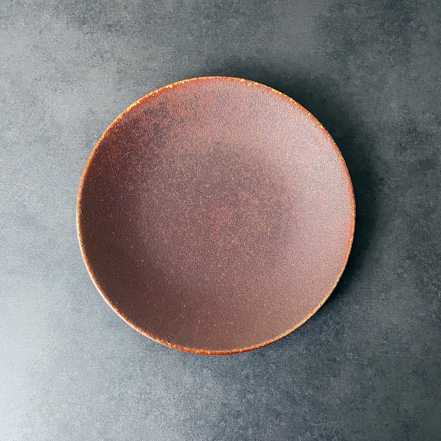Blazing Shield – Mino ware 3-Piece Plate Set