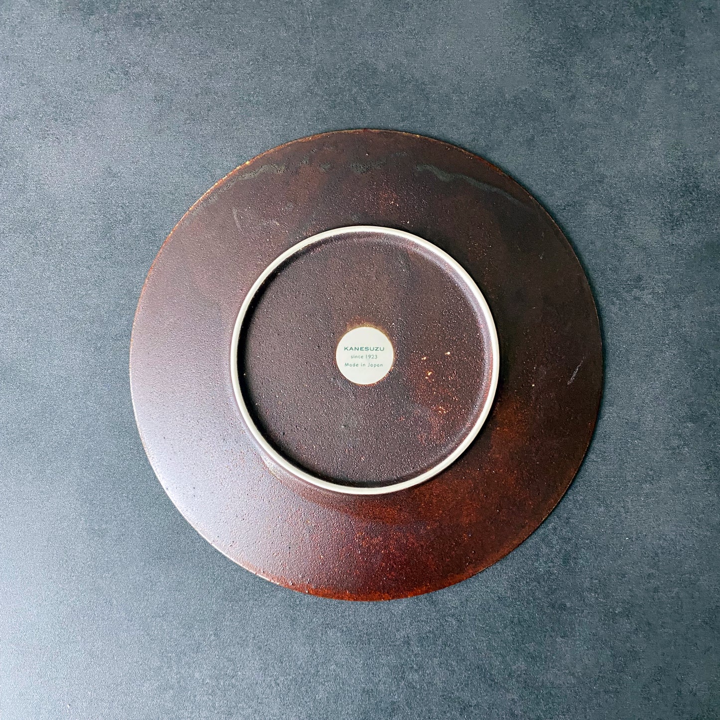 Blazing Shield – Mino ware 3-Piece Plate Set