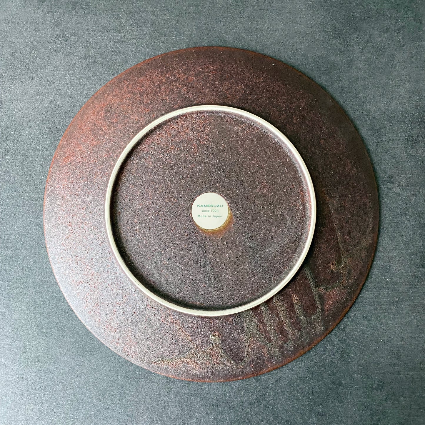 Blazing Shield – Mino ware 3-Piece Plate Set