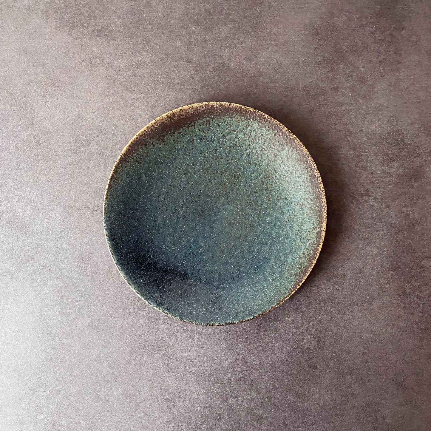 Inkfall – Mino ware Plate Set - 4 Pieces