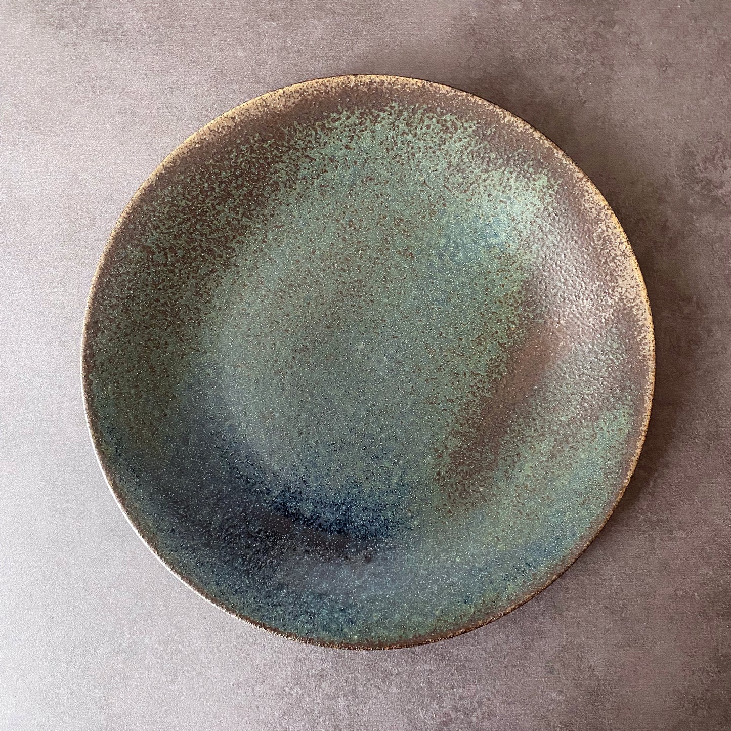 Inkfall – Mino ware Plate Set - 4 Pieces