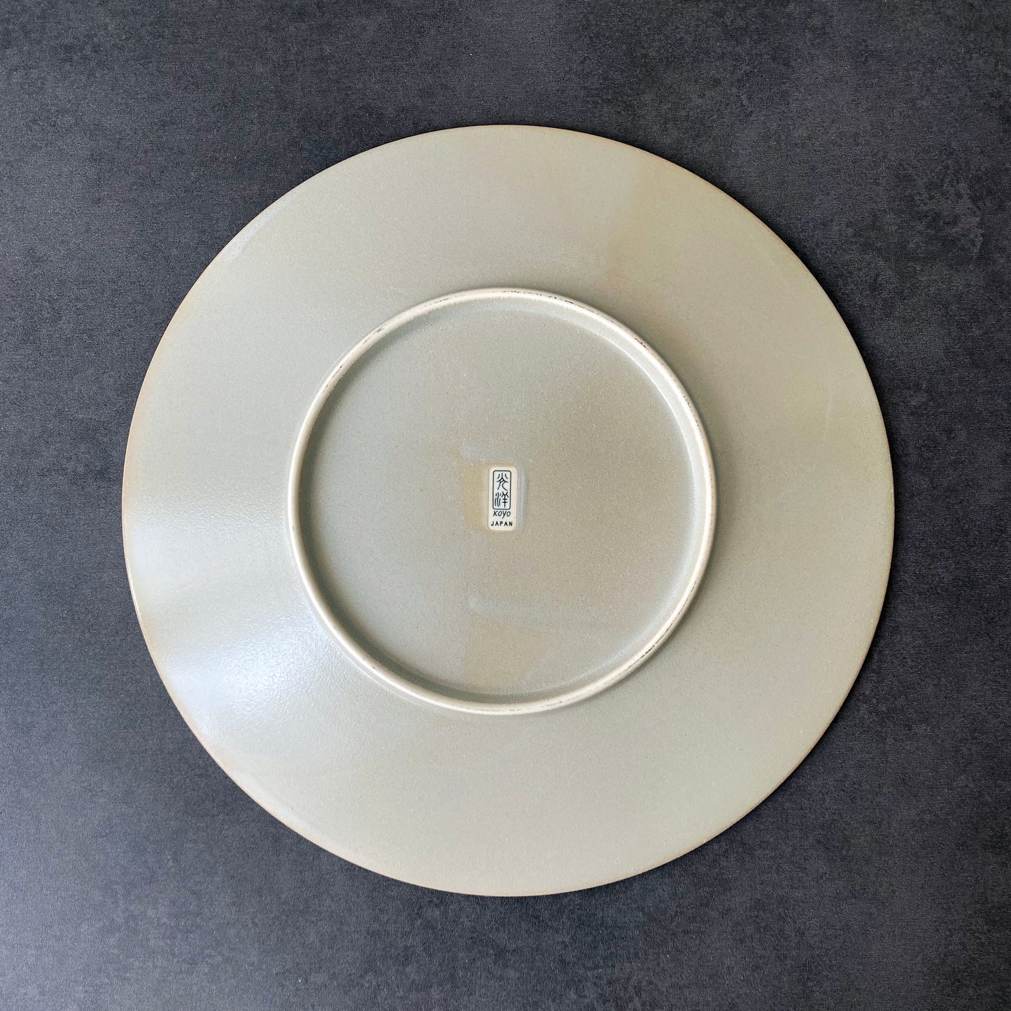 Morning Mist – Mino ware 3-Piece Plate Set