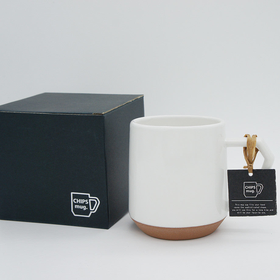 Mug - CHIPS SOLID COLOR white